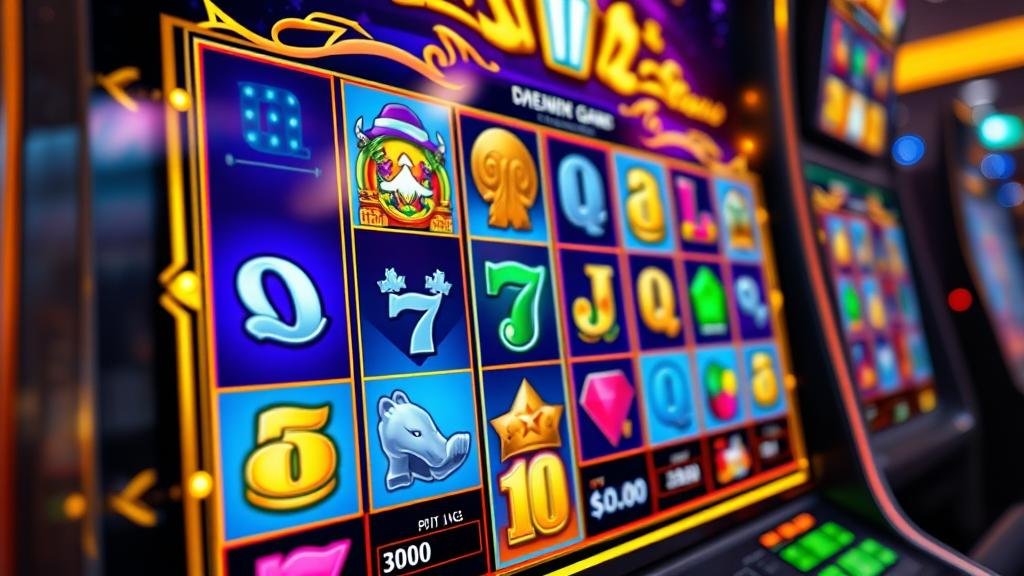 การเลือกเกมสล็อตจากหน้าจอ