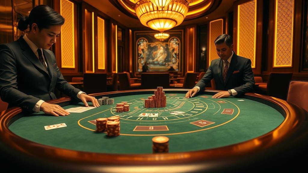 ตัวอย่างเค้าไพ่บาคาร่าที่นิยม