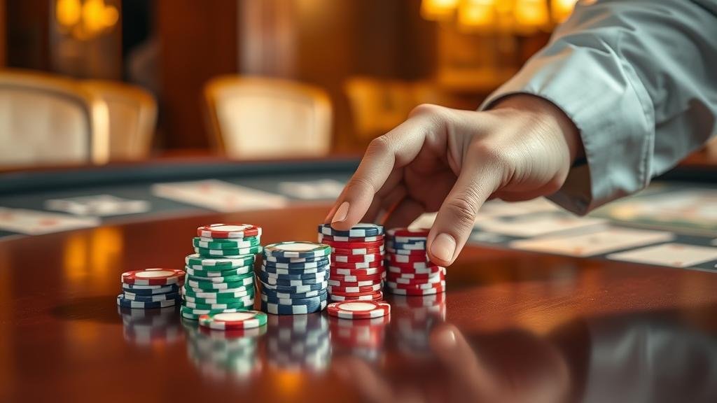 การเล่นบาคาร่าบนโต๊ะจริง