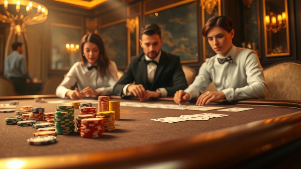 ภาพเปรียบเทียบการเล่นบาคาร่าอย่างมีความรับผิดชอบ