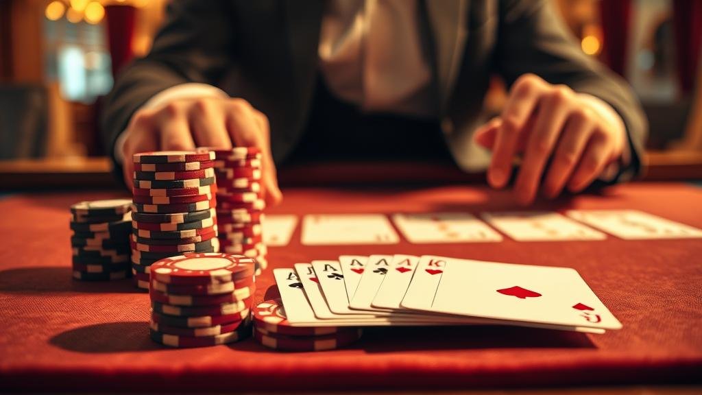 ภาพกราฟิกแสดงการเล่นบาคาร่าอย่างยั่งยืน