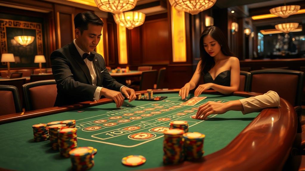 เปรียบเทียบหน้าจอเกมบาคาร่าจากค่ายดัง