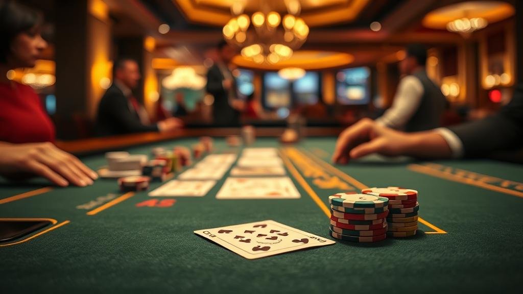 การเล่นบาคาร่าบนแท็บเล็ตช่วงกลางคืน