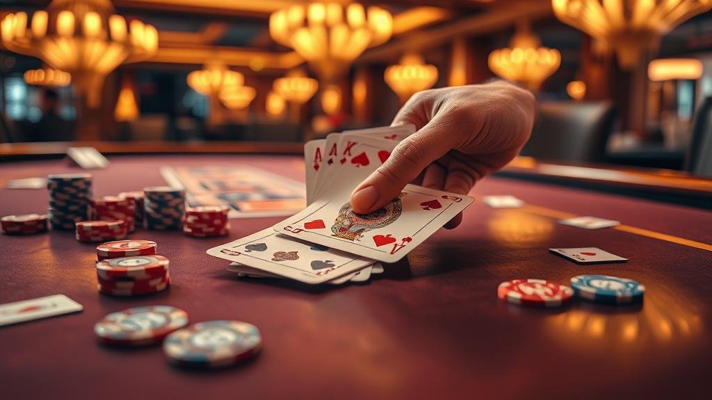 การอ่านเค้าไพ่บาคาร่า สองตัด สามตัด