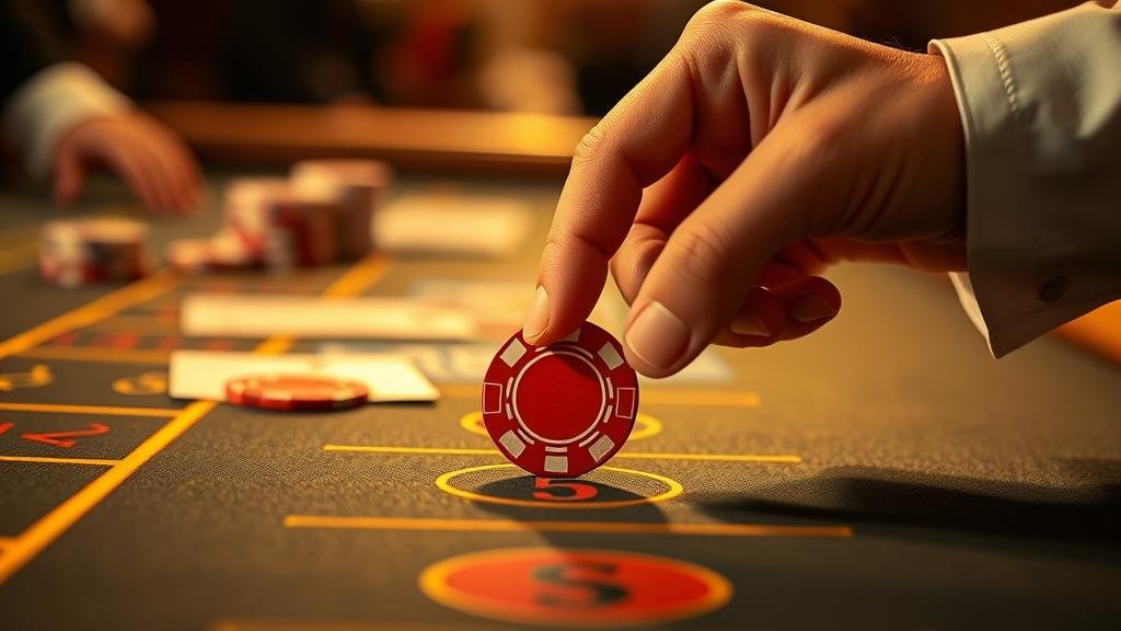 สัญลักษณ์แห่งชัยชนะในการเล่นบาคาร่า