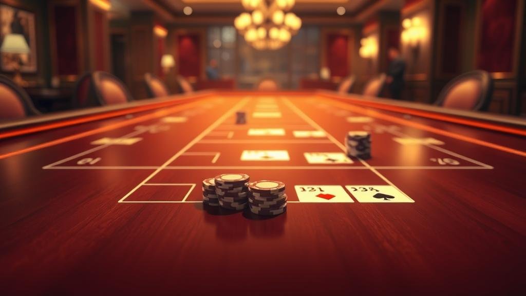 แผนภาพแสดงเค้าไพ่บาคาร่าแบบมังกรและสองตัด