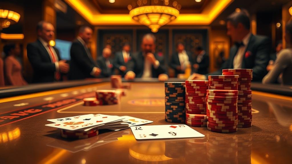 ตัวอย่างเค้าไพ่มังกรในเกมบาคาร่า