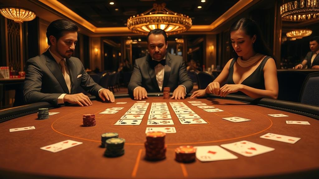 การบริหารจัดการเงินทุนและวิเคราะห์เค้าไพ่บาคาร่า