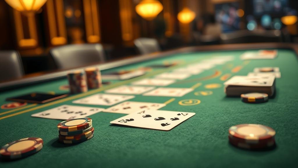 ดีลเลอร์สาวสวยในเกมบาคาร่าสด