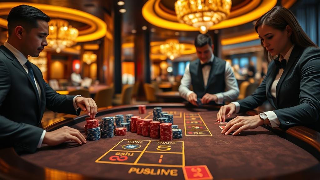 ตัวอย่างเค้าไพ่บาคาร่า สองตัด สามตัด