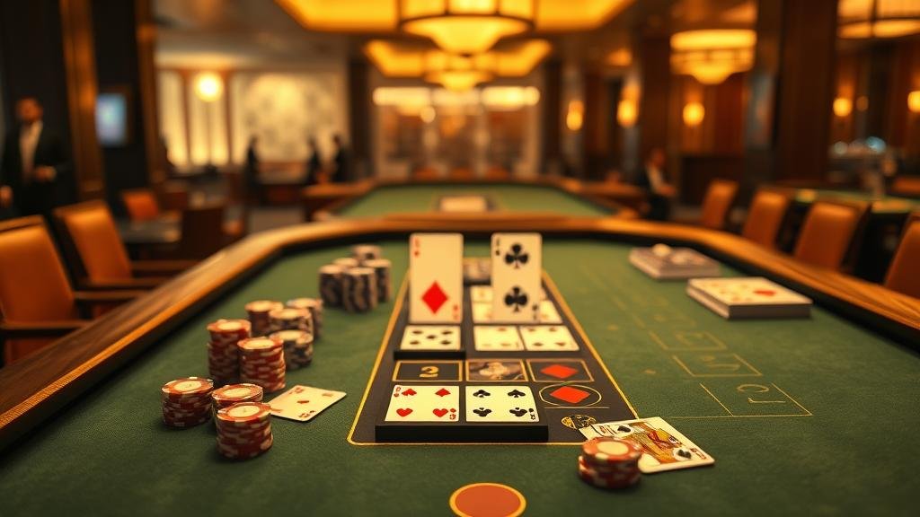 การใช้มือถือเล่นบาคาร่าและอ่านเค้าไพ่สลับคู่