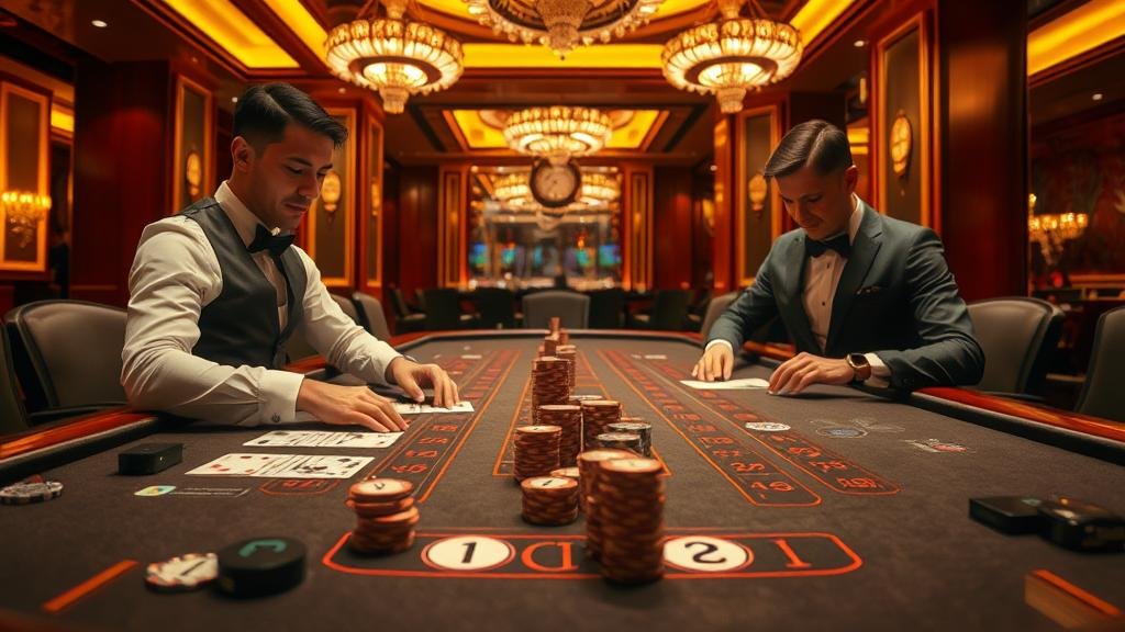 หน้าจอเกมบาคาร่า WM Casino