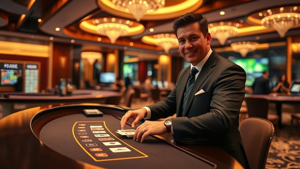 ดีลเลอร์สาวสวยจาก AE Casino (Sexy Baccarat)