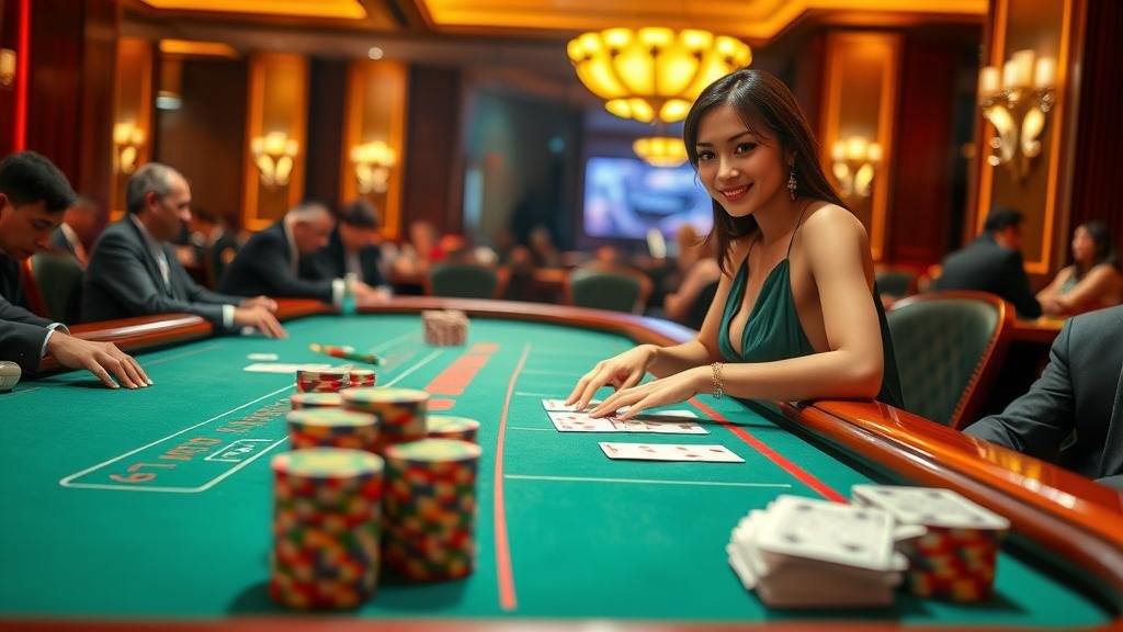 โต๊ะบาคาร่าหรูหราจาก Dream Gaming (DG Casino)