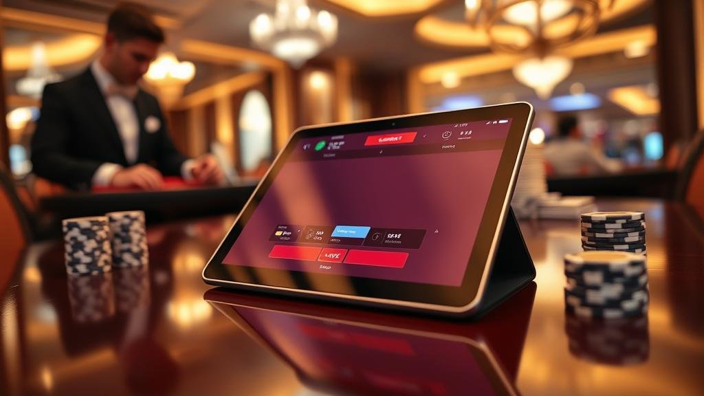 การใช้แท็บเล็ตเล่นบาคาร่าพร้อมกลยุทธ์