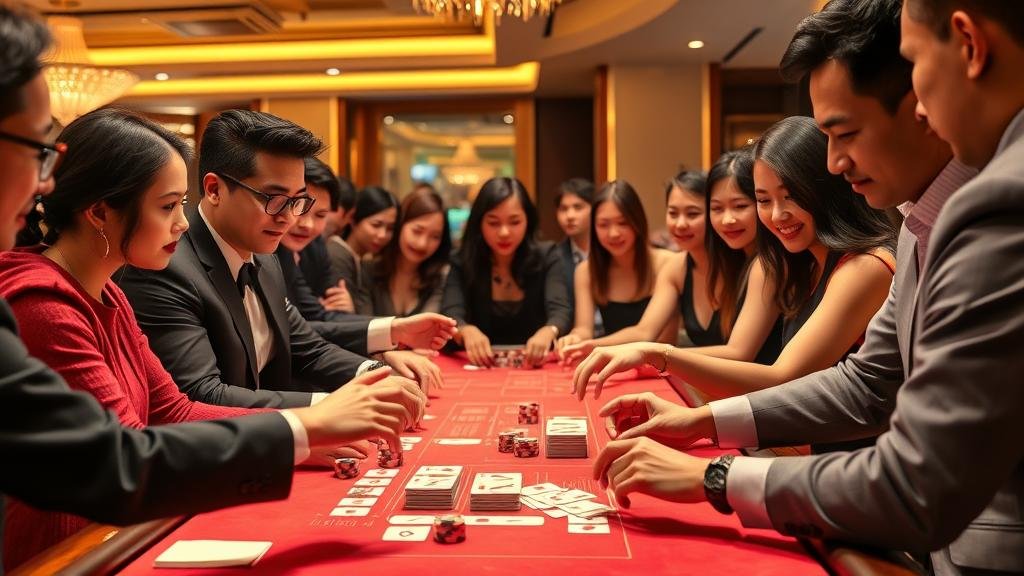 โต๊ะบาคาร่าสด WM Casino