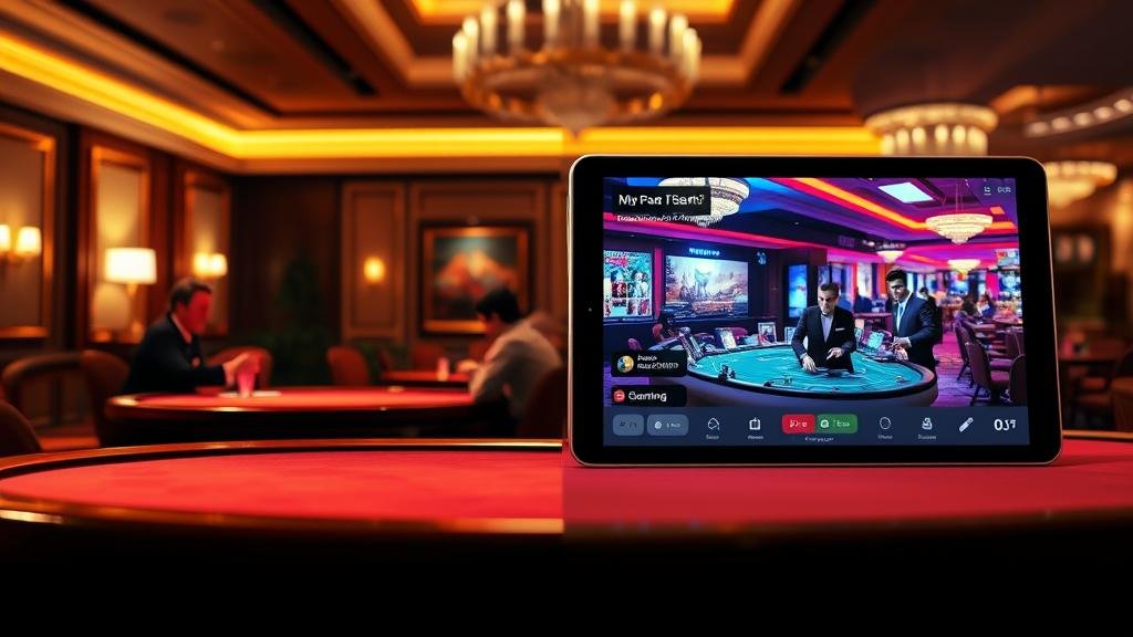 ตัวอย่างการอ่านเค้าไพ่บาคาร่าบนมือถือ