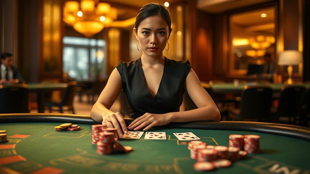 หน้าจอเกมบาคาร่าบนมือถือจาก Asia Gaming