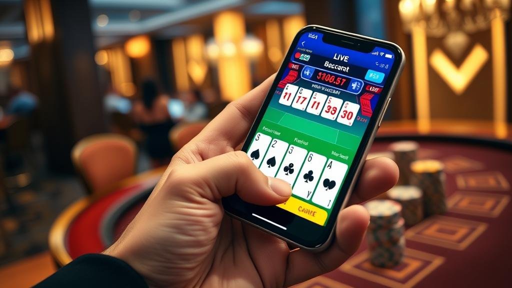 โลโก้ค่ายบาคาร่าชั้นนำบน iOS