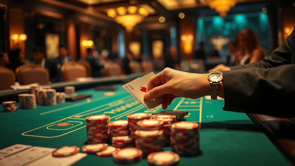 การอ่านเค้าไพ่สามตัดบาคาร่า