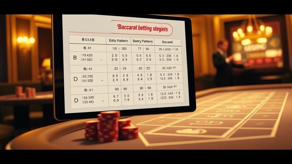 เปรียบเทียบระบบเดินเงินบาคาร่า: มาร์ติงเกล vs คงที่