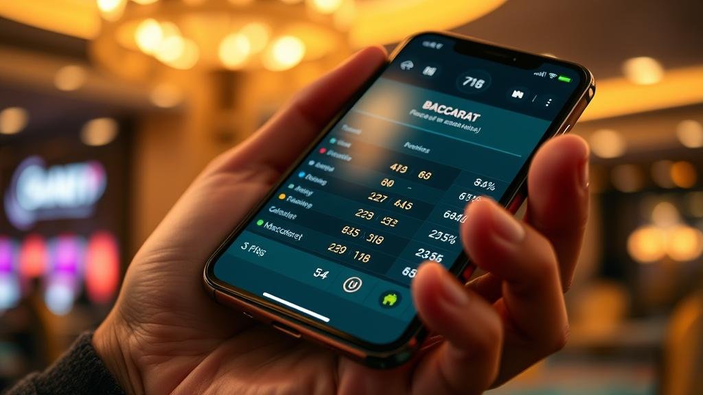 การเล่นบาคาร่าด้วยสูตรบนคอมพิวเตอร์และแท็บเล็ต