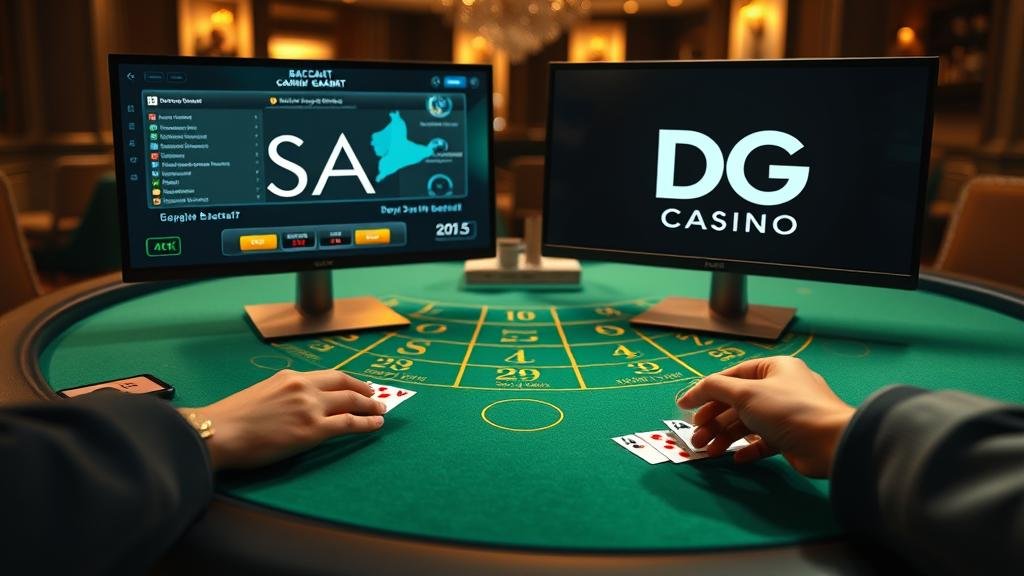 เปรียบเทียบบาคาร่าจากค่าย Ezugi, WM Casino, Evolution Gaming