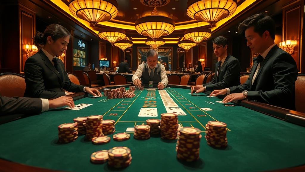 การเล่นบาคาร่าบนเดสก์ท็อปสำหรับผู้เล่นงบสูง