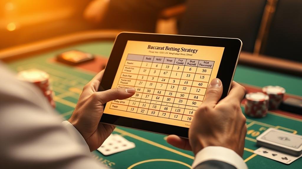 หน้าจอคอมพิวเตอร์แสดงสถิติผลบาคาร่าแบบสายฟ้า