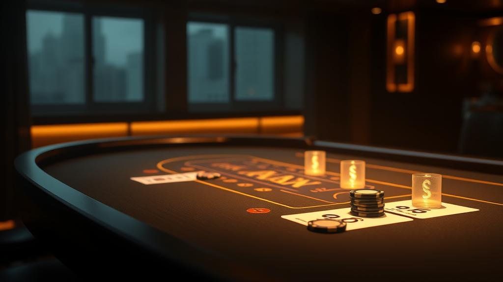 หน้าจอเล่นบาคาร่าออนไลน์บนคอมพิวเตอร์