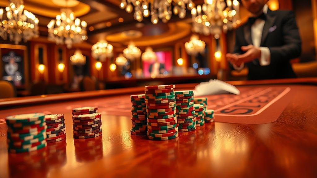 หน้าจอเล่นบาคาร่าออนไลน์บนคอมพิวเตอร์