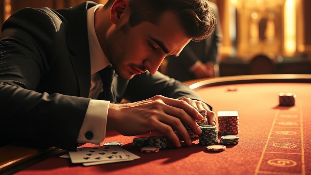 ภาพเปรียบเทียบบรรยากาศคาสิโนช่วงกลางวันและกลางคืน