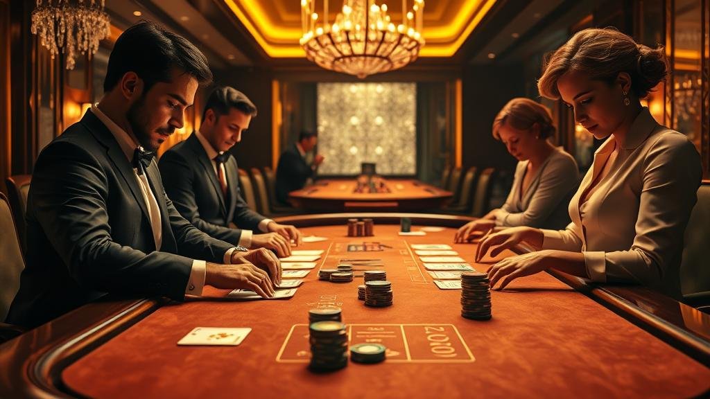 การวางเดิมพันฝั่งผู้เล่นและเจ้ามือในบาคาร่า