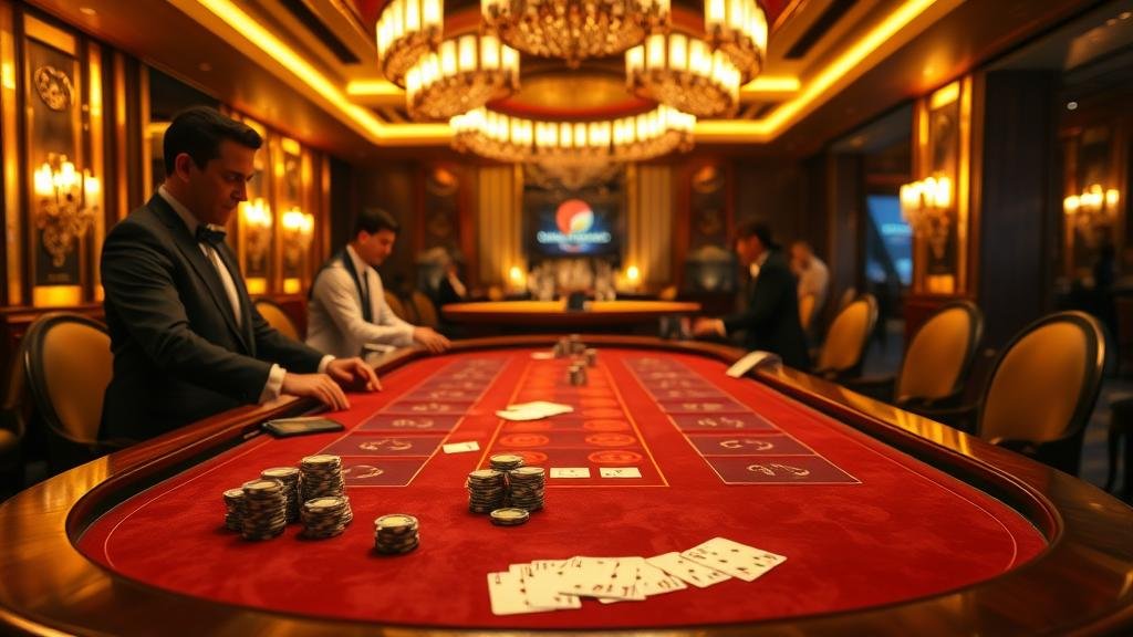 ภาพประกอบกลยุทธ์การเดินเงิน 1-3-2-4 สำหรับบาคาร่า