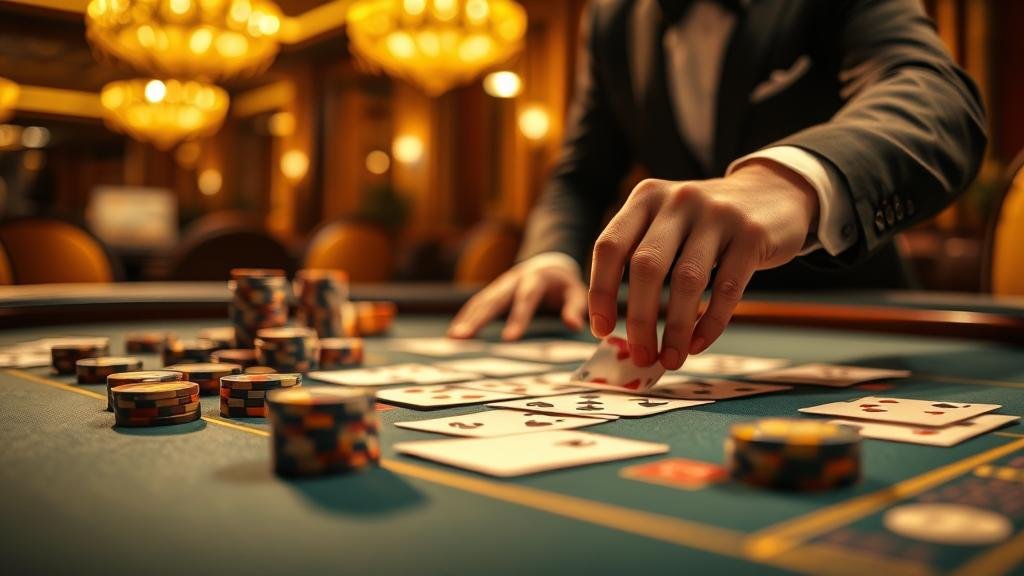 ผู้เล่นบาคาร่ามืออาชีพวางเดิมพัน