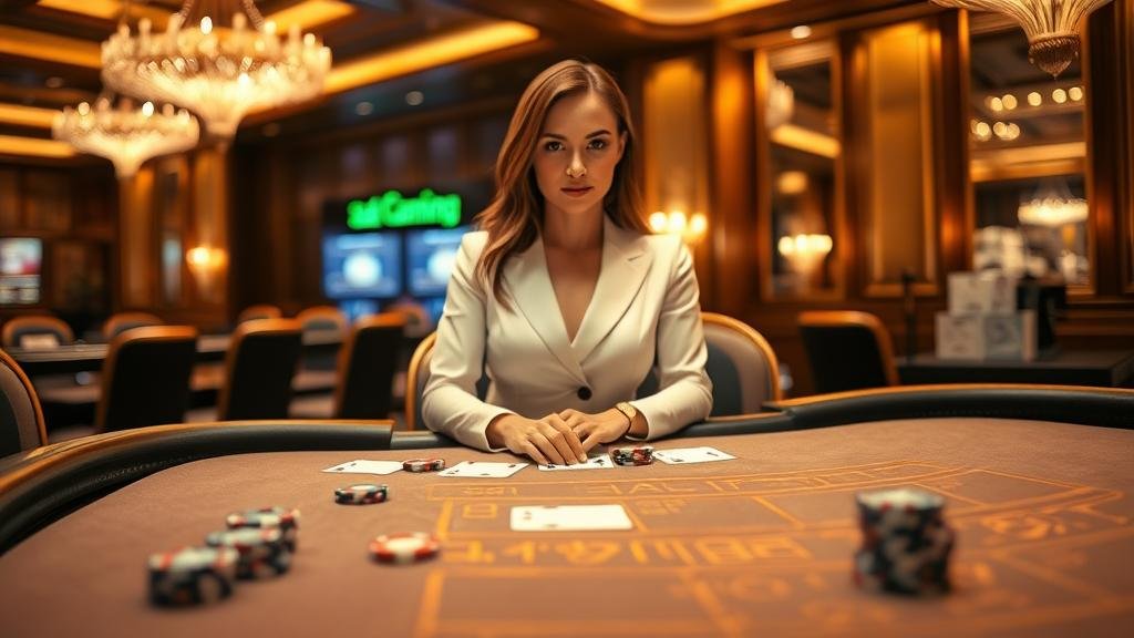 ดีลเลอร์สาวสวยจาก Sexy Baccarat