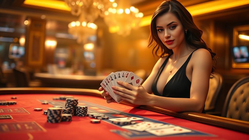 ตัวอย่างเค้าไพ่สองตัดในบาคาร่า