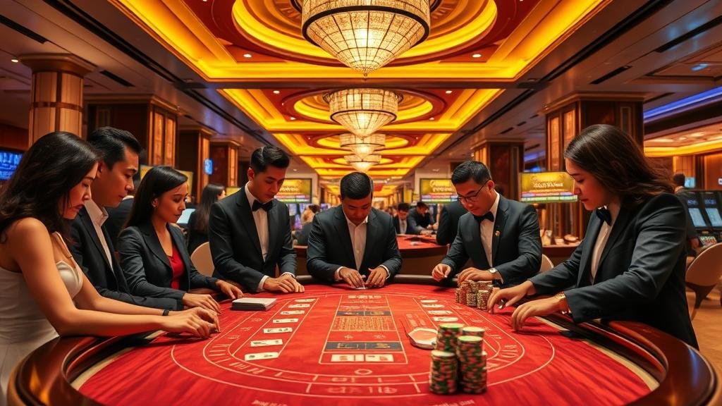 การวางเดิมพันในเกมบาคาร่าด้วยชิปดิจิทัล