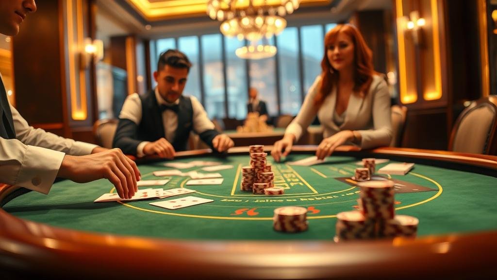 ตัวอย่างเค้าไพ่ มังกร บาคาร่า