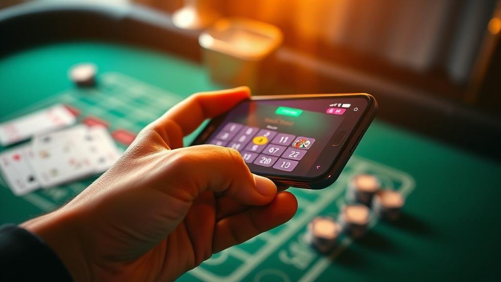 การเล่นบาคาร่าบนแท็บเล็ต