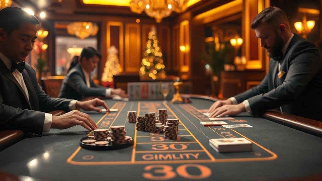 ตัวอย่างเค้าไพ่ มังกร ในบาคาร่า