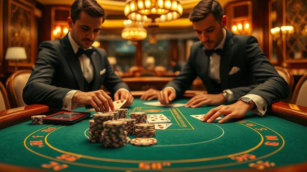 การเล่นบาคาร่าบนแท็บเล็ต