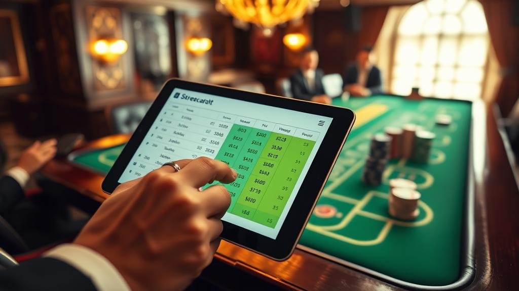 ตารางสถิติเค้าไพ่บาคาร่า