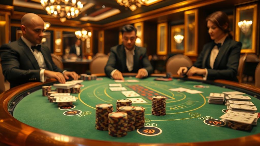 ภาพแสดงความสำเร็จในการเล่นบาคาร่า