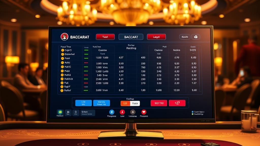 การเล่นบาคาร่าผ่านมือถือด้วยสูตรคำนวณ