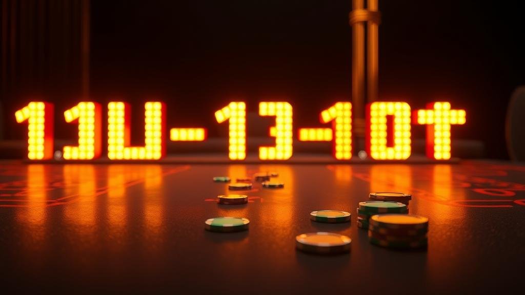 หน้าจอคอมพิวเตอร์แสดงเกมบาคาร่าสด