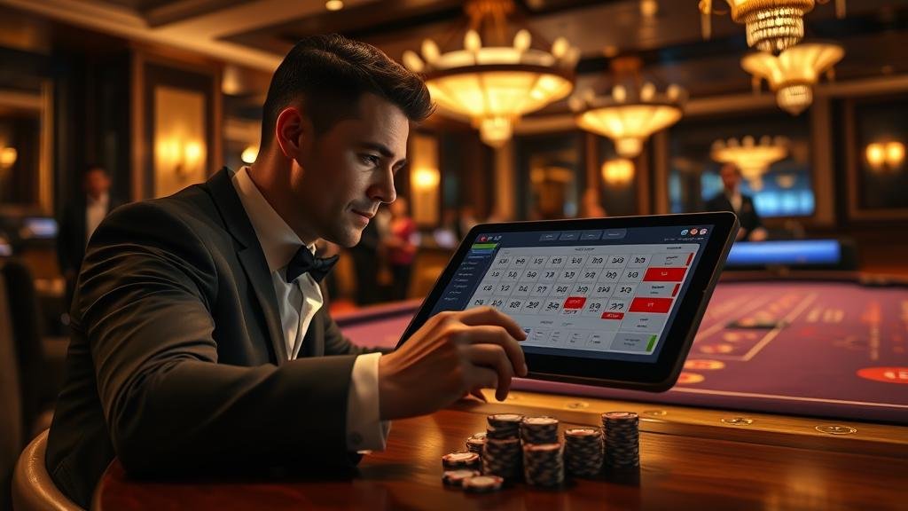 หน้าจอโปรแกรมวิเคราะห์บาคาร่า