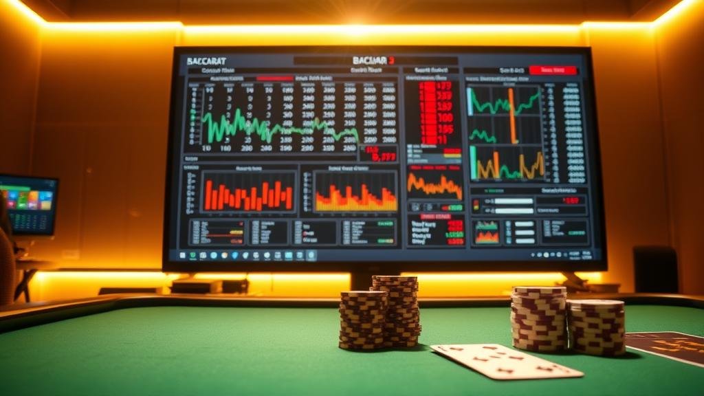 หน้าจอเกมบาคาร่า Pragmatic Play บนคอมพิวเตอร์