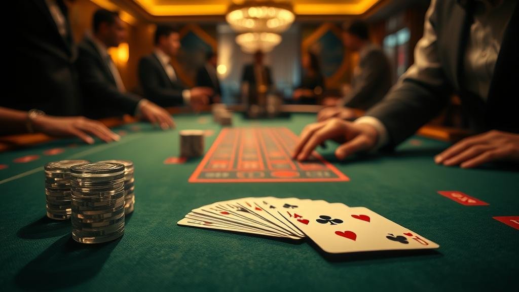 ตัวอย่างเค้าไพ่ในเกมบาคาร่า: มังกร และ สลับคู่