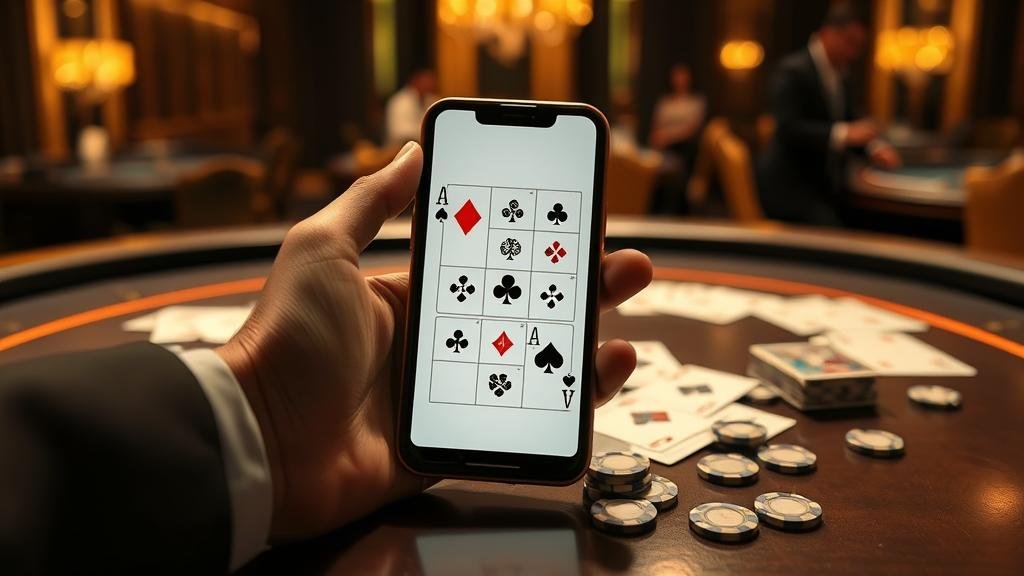 หน้าจอเล่นบาคาร่าสดบนมือถือ